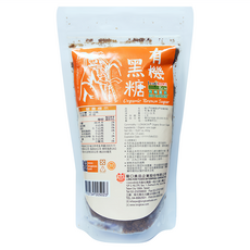 龍口 有機黑糖, 450g, 1包