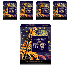 鮮一杯 法式重烘焙濾掛咖啡 Set，4入裝, 9g, 4包, 5盒