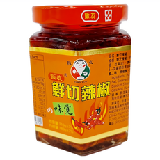 飯友 鮮切辣椒 180g, 1罐