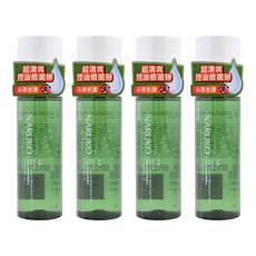 NARUKO 牛爾 台灣公司貨 茶樹抗痘粉刺調理水, 150ml, 4瓶