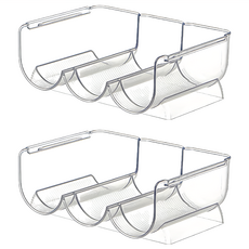 小麥購物 3格保溫瓶收納架 C348 405g, 透明色, 2個
