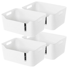 KEYWAY 聯府 中比利整理收納盒 335 x 240 x 142mm, KY626, 4個