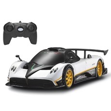 RASTAR 星輝 1 : 24 帕加尼 Zonda R 遙控車 38010, 白色, 1個