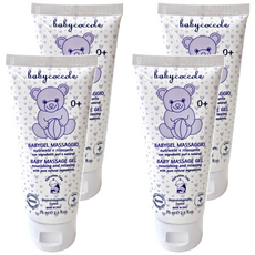 babycoccole 寶貝可可麗 寶寶舒緩護膚按摩膠 75ml, 4條