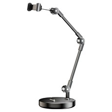 OMG 圓底懸臂方管平板支架 D55 55cm, 1個, 黑色