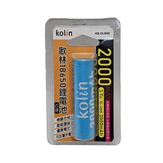 Kolin 歌林 2000豪安鋰電池KB-DLB09, 1入