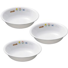 Corelle 康寧 愉快假期系列深盤, 小碟子, 白色, 3個