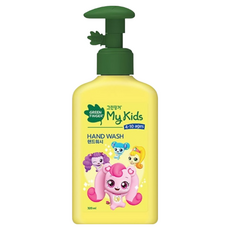 GREEN FINGER 綠手指 My Kids 泡泡洗手慕斯 Catch! Teenieping 聯名系列 4-10歲適用, 清新香, 320ml, 1瓶