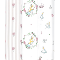 aden anais 經典多功能包巾120 x 120cm 3入組-夢遊愛麗絲