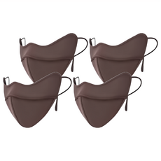 小麥購物 保暖口罩 E163 20g 4個, 拿鐵咖