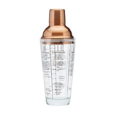 Bar Craft 銅面玻璃雪克杯, 透明色, 1個