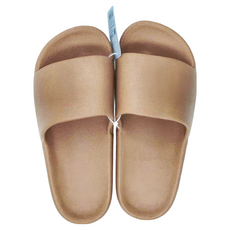 XUZU 舒筑 經典簡約休閒拖鞋, 多款顏色 男女適用, 咖啡色, 40~41