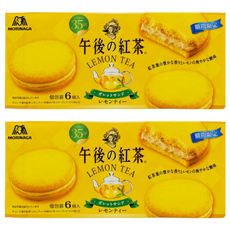 MORINAGA 森永 午後紅茶檸檬茶味夾心餅, 92.8g, 2盒