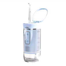 mimax 米覓 可視便攜式沖牙器, QC-T02, 藍色