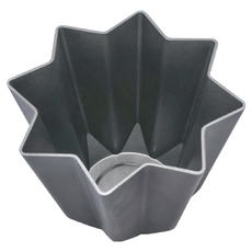 SaNNeNg 三能 800系列不沾 八星菊花模 圓徑82 x 64mm, 黑色, 1個