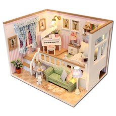 Prime Winners 迷你雙層房屋 DIY 套件, 1組, 混色