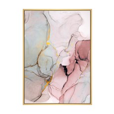 N5 花色抽象畫 蘊涵I 金色