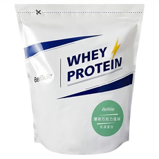 BeRule 乳清蛋白粉 薄荷巧克力, 1kg, 1包