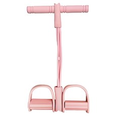 TROPS 特波士 腳踏拉力器 4700, 46 x 25.5cm, 粉色，輕巧便攜，全身塑形, 1個