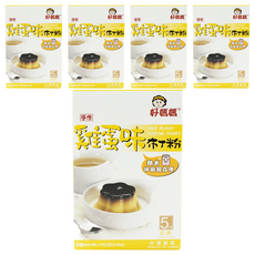 FAIRSEN 惠昇食品 好媽媽雞蛋布丁粉 (75g) - 濃郁雞蛋布丁香 奶素者可用 台灣製造, 75g, 5盒