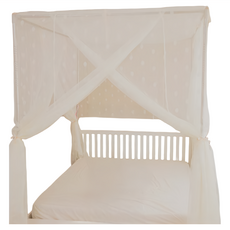 C.G.&C. S.M.C. 凱蕾絲帝 針織蚊帳 開三門 不鏽鋼支架 台灣製造 加長加高, 米白色