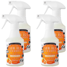 Arnest Good Bye 廚房油垢清潔劑, 日本製造, 溫和安心素材, 去除水垢油汙, 300ml, 350g, 4瓶