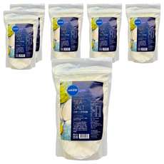 自然思維 法國人工收集海鹽 天然無添加, 1kg, 6包