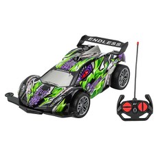 1:16 競速F1賽車無線遙控賽車 + 遙控器 AJ201, 1組, 綠色