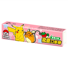 統一製菓 飛壘口香糖, 草莓口味, 25g, 20條