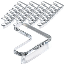 透明防撞角 L型 30個, PVC材質, 高品質壓克力背膠, 4 x 4 x 1.5cm, 60個