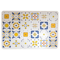 MBM MIT第二代水洗式珪藻土地墊 花磚款 建材級規格, 仲夏魔力, 1個