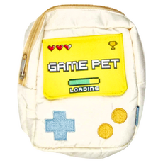 Pur Lab 噗扑實驗室 寵物自背包 遊戲機造型 防水滌綸織帶, 遊戲機-F, 15 x 13 x 6cm, 1個