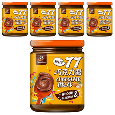 77 巧克力醬 香濃滑順, 250g, 5罐