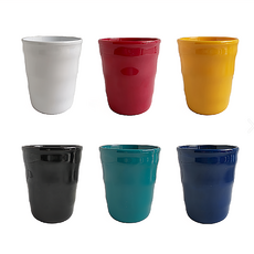 Toppuror 泰浦樂 波紋系列 可微波茶湯杯 6入 350ml 耐熱-20℃~120℃, DE45020, 1盒