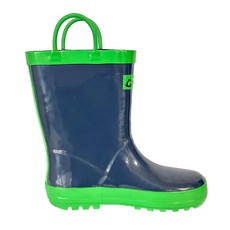 B.aG+S兒童雨鞋 柔軟橡膠材質 簡潔設計