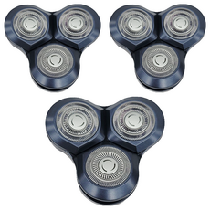 小米 米家電動刮鬍刀 刀頭 S700 替換刀頭, 3個, 1入