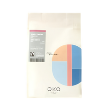 OKO 生態綠 公平單品咖啡豆 秘魯 中淺烘焙 全豆, 250g, 1包
