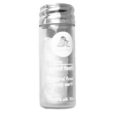 agooday 好日子 純天然蠶絲牙線, 30m, 1入, 1罐