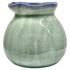 佐和陶瓷 綠刷紋醬盅, 1個