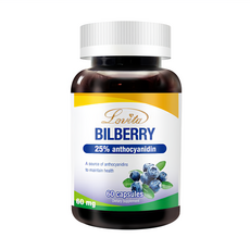 Lovita 愛維他 山桑果膠囊 60mg, 100倍濃縮, 含花青素25%, 60顆, 1罐