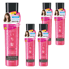 Kracie 葵緹亞 ICHIKAMI 女髮和草頂級亮澤波浪造型乳, 清爽不黏膩 山櫻花香, 150ml, 5瓶