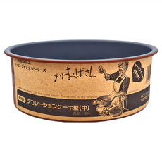 QueenRose霜鳥 不沾圓形蛋糕模 日本製造, 中(19 x 18 x 7cm), 1個