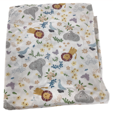 HA Baby Bed 嬰兒床包 一般嬰兒床專用 台灣製, 130 x 70cm, 小獅小象