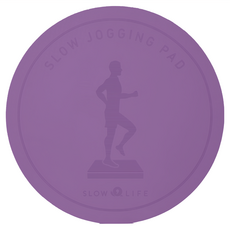 SLOW LIFE 圓形超慢跑墊 厚款 P24713 60 x 60 x 1.9cm 紫色 運動減震護關節, 1片