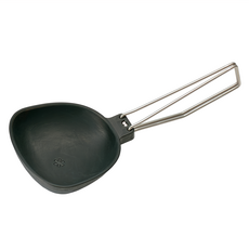 snow peak 雪諾必克 不鏽鋼摺疊杓, 1個, 黑色