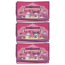 Sanrio 三麗鷗 置物籃, 美樂蒂&庫洛米, 3個