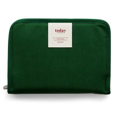 FunnYmade 帆布手帳收納包, 深綠色, 1個