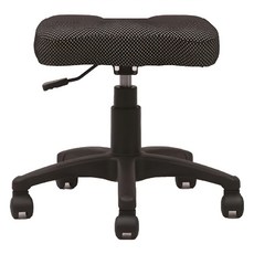 台灣製造 雲朵凳豆豆布辦公椅 灰色, 42 x 36 x 43cm