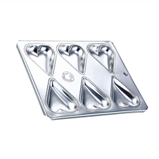 SALUS 佐藤金屬 心型蛋糕烤模, 263 x 189 x 15mm, 1個