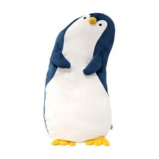 萌布朗 療癒系 極度歪腰抱枕 企鵝, 79 x 33 x 20cm